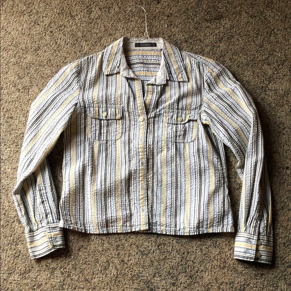 Liz Claiborne Multicolor Striped Shirt